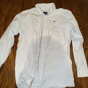 Vineyard Vines Light Blue Striped Shirt
